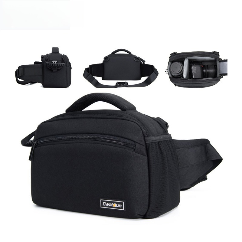 Camera Bag Waterproof - Waterproof One-Shoulder Sling Bag for DSLR