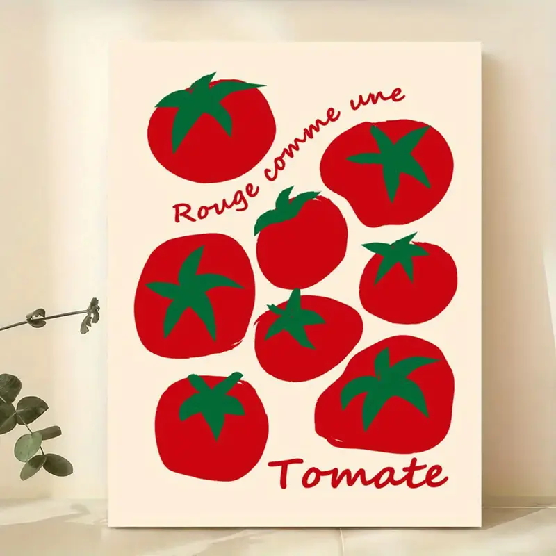 Modern Colorful Red Tomatoes W - Photography Art review and price
