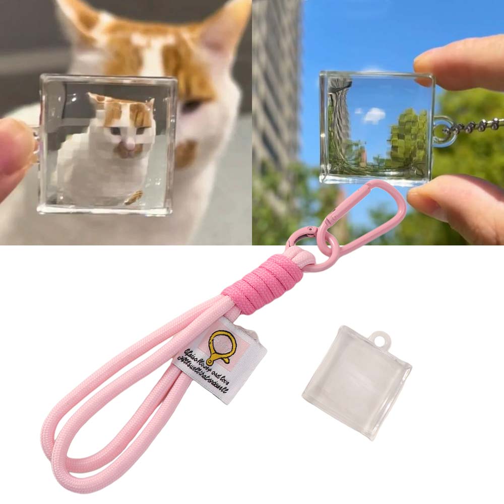 Transparent Mosaics Keychains  - Photography Interest review and price
