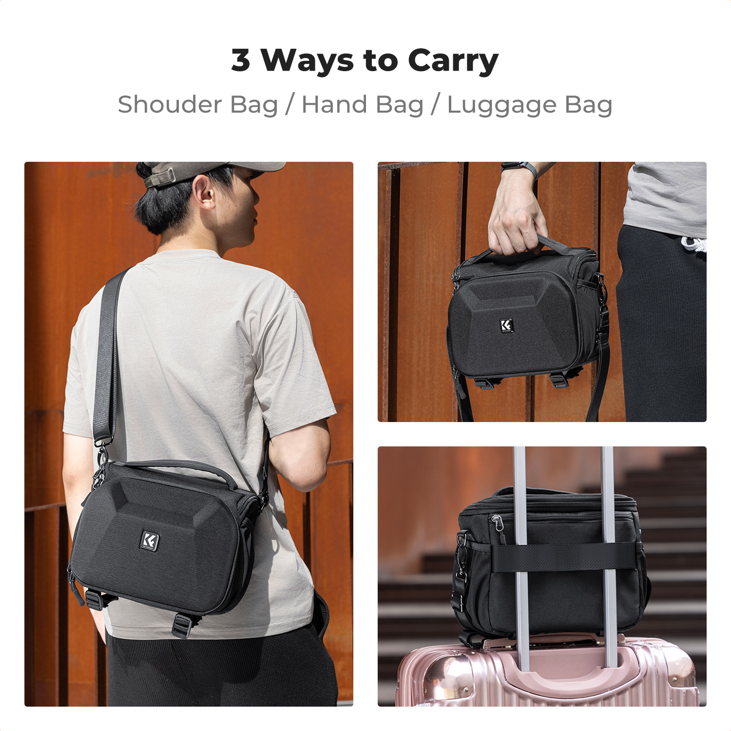 K&F CONCEPT Lightweight Tough  - Camera Bag Waterproof review and price