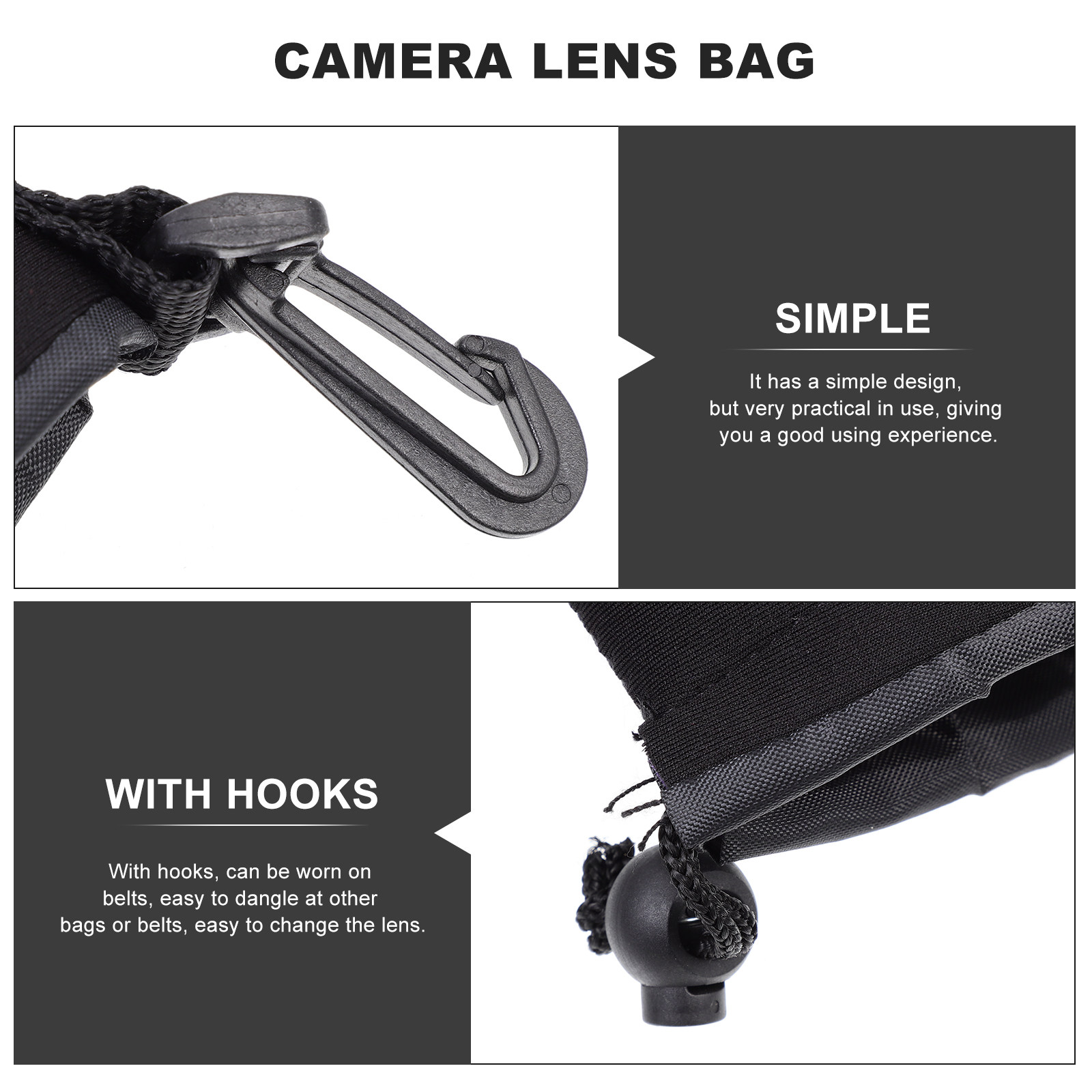 4Pcs Neoprene Camera Lens Pouc - Camera Bag Waterproof review and price