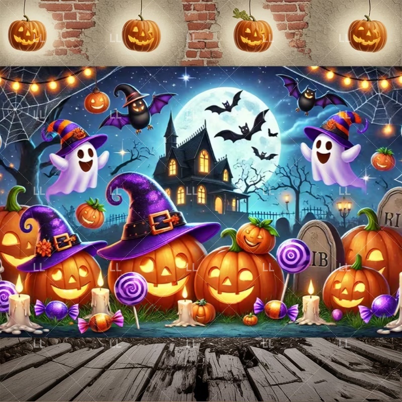 Cartoon Halloween Party Decora - Photography Architecture review and price