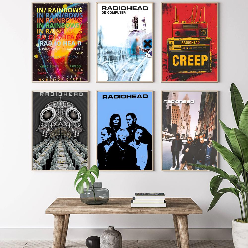 R-Radiohead Band Rainbow Paint - Photography Art review and price