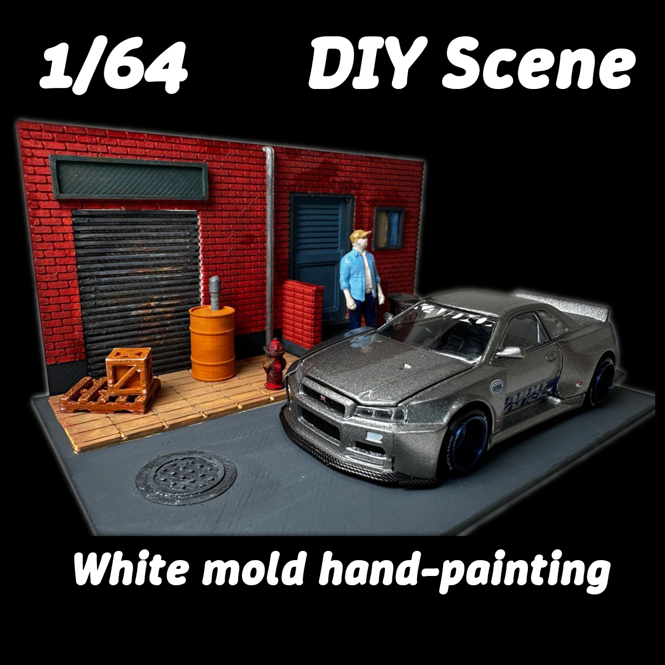 1:64 scale street scene model, - Photography Architecture review and price