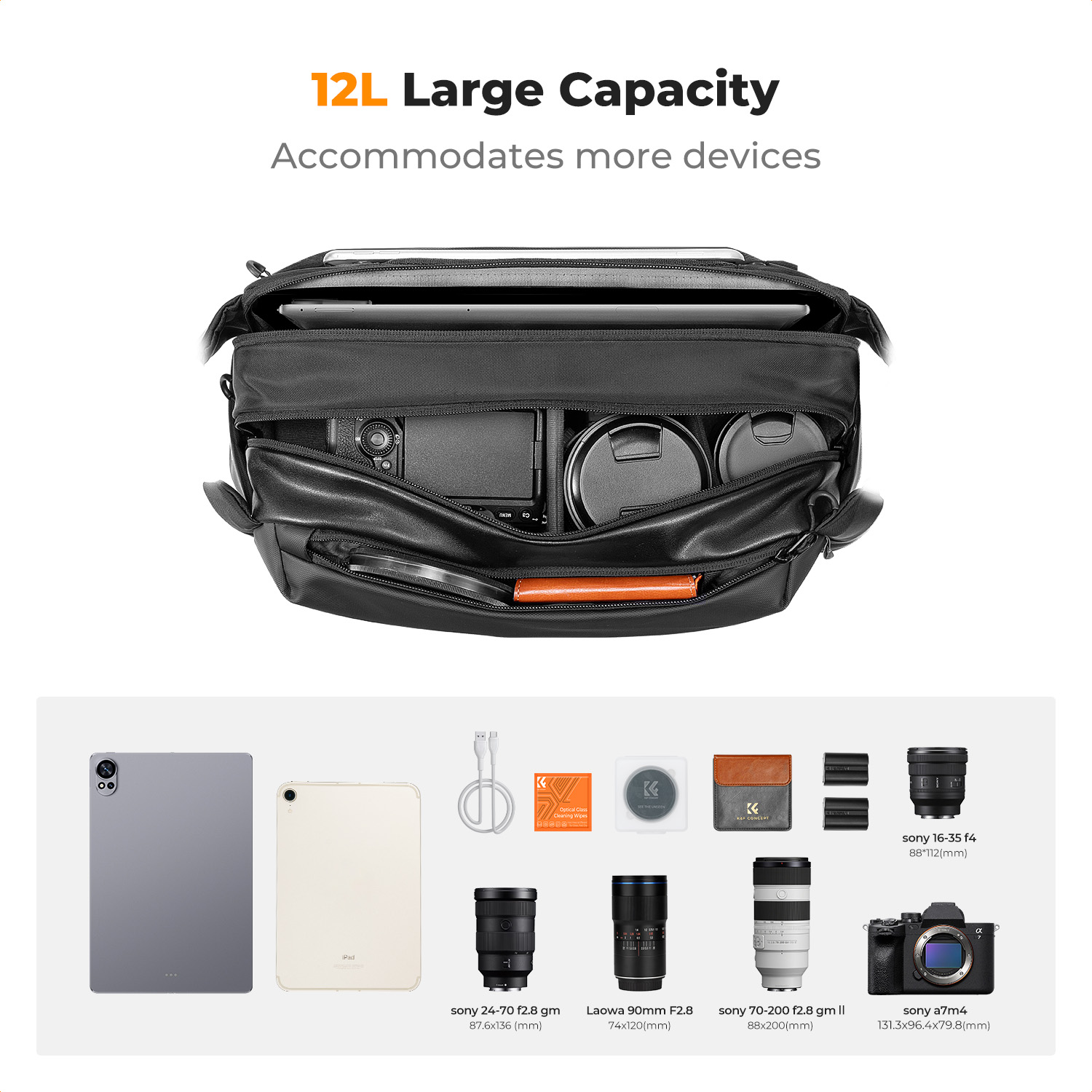 K&F CONCEPT 12L/10L Camera Sli - Camera Rain Cover review and price