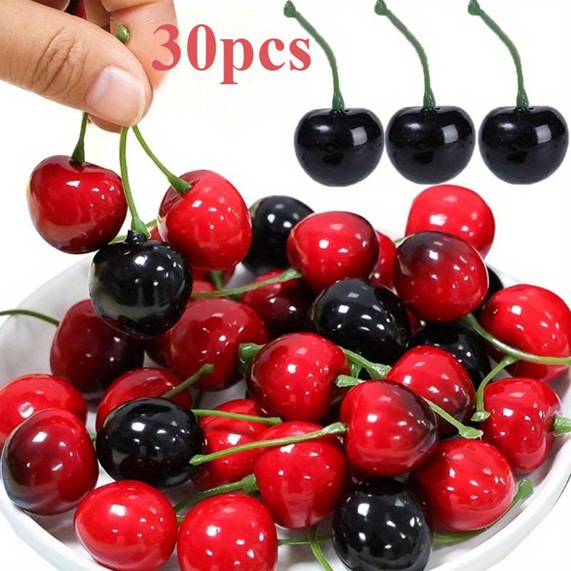 30Pcs Fake Cherry Artificial F - Photography Food review and price