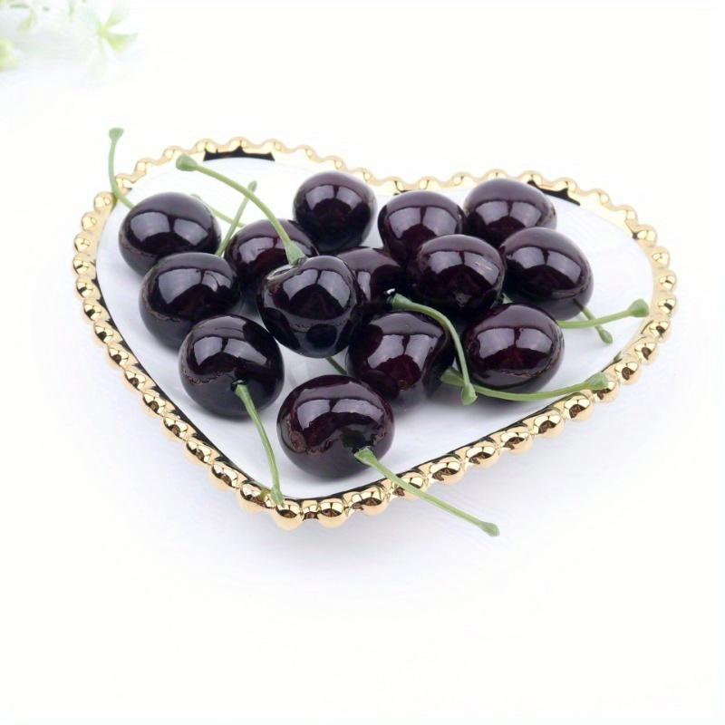 30Pcs Fake Cherry Artificial F - Photography Food review and price