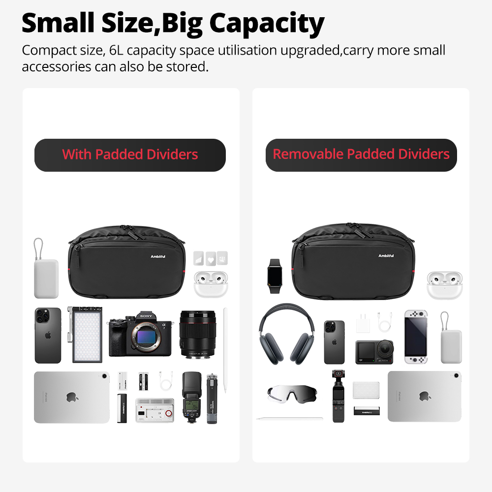 Ambitful Genie Magic GM6 Camer - Camera Bag Waterproof review and price