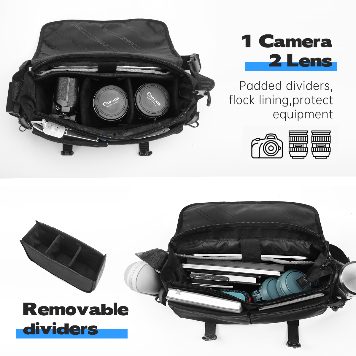 Tigernu Men's Shoulder Bags Wa - Camera Bag Waterproof review and price