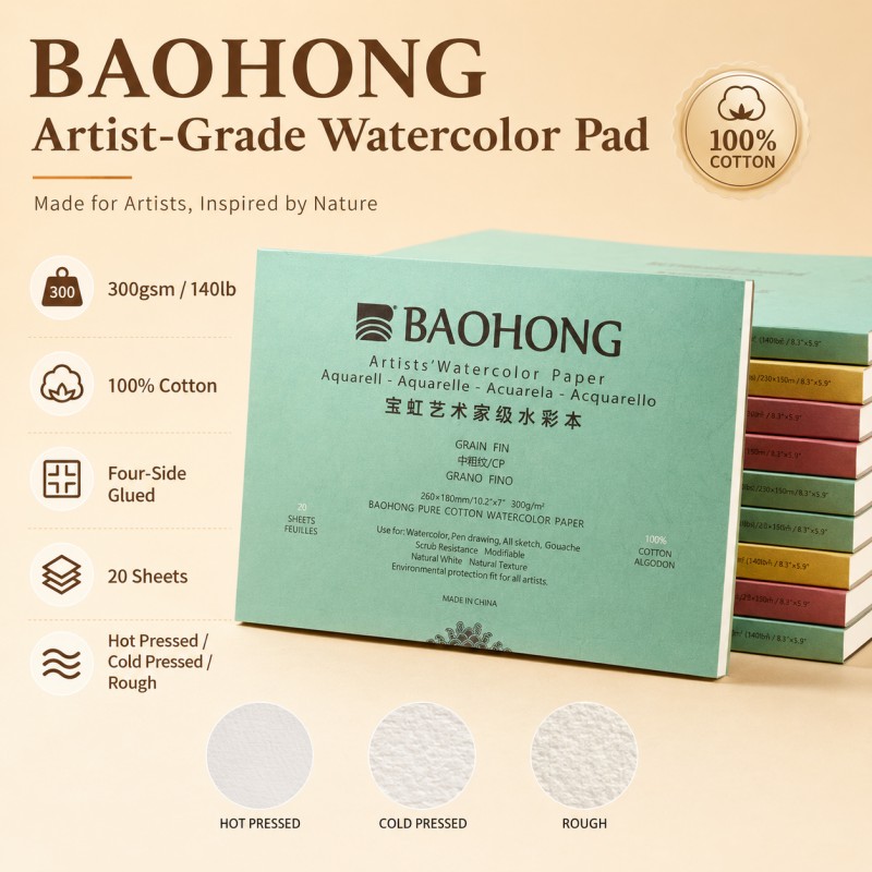 BaoHong Artist Grade Watercolo - Photography Architecture review and price