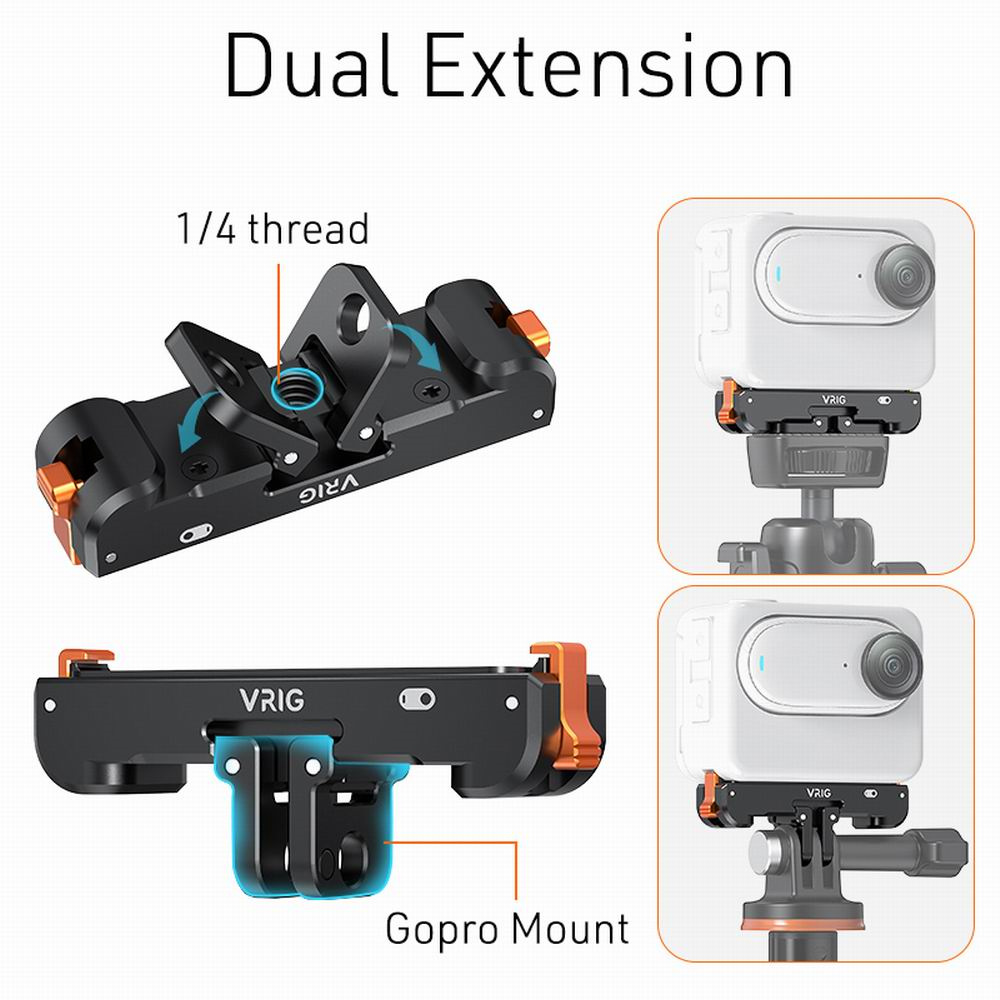VRIG Aluminum Magnetic Chargin - Insta360 Camera Go 3 review and price