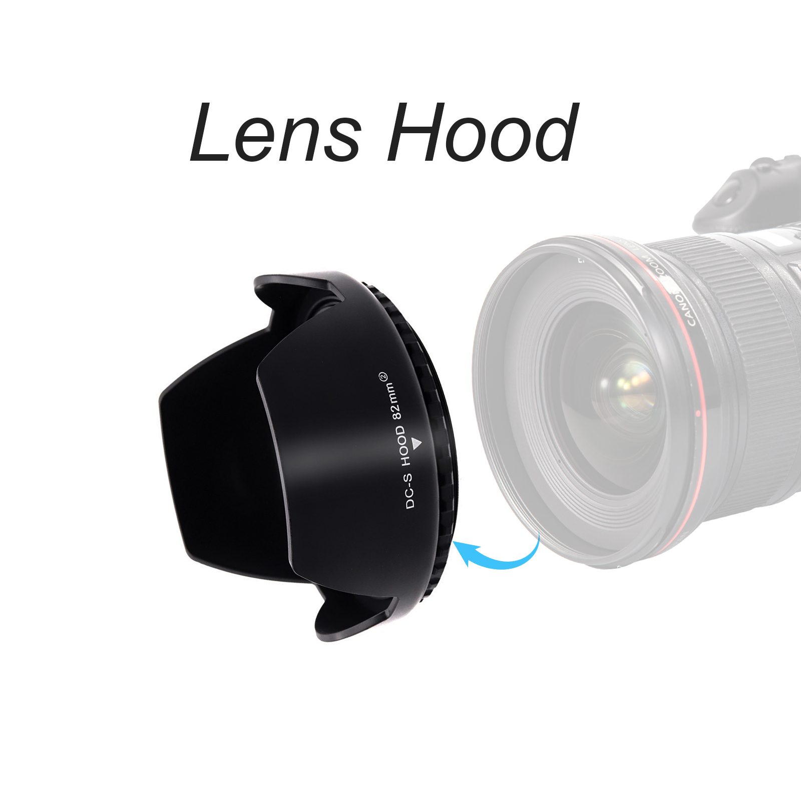 Universal Camera Lens Hood - 4 - Lens Hood Petal review and price