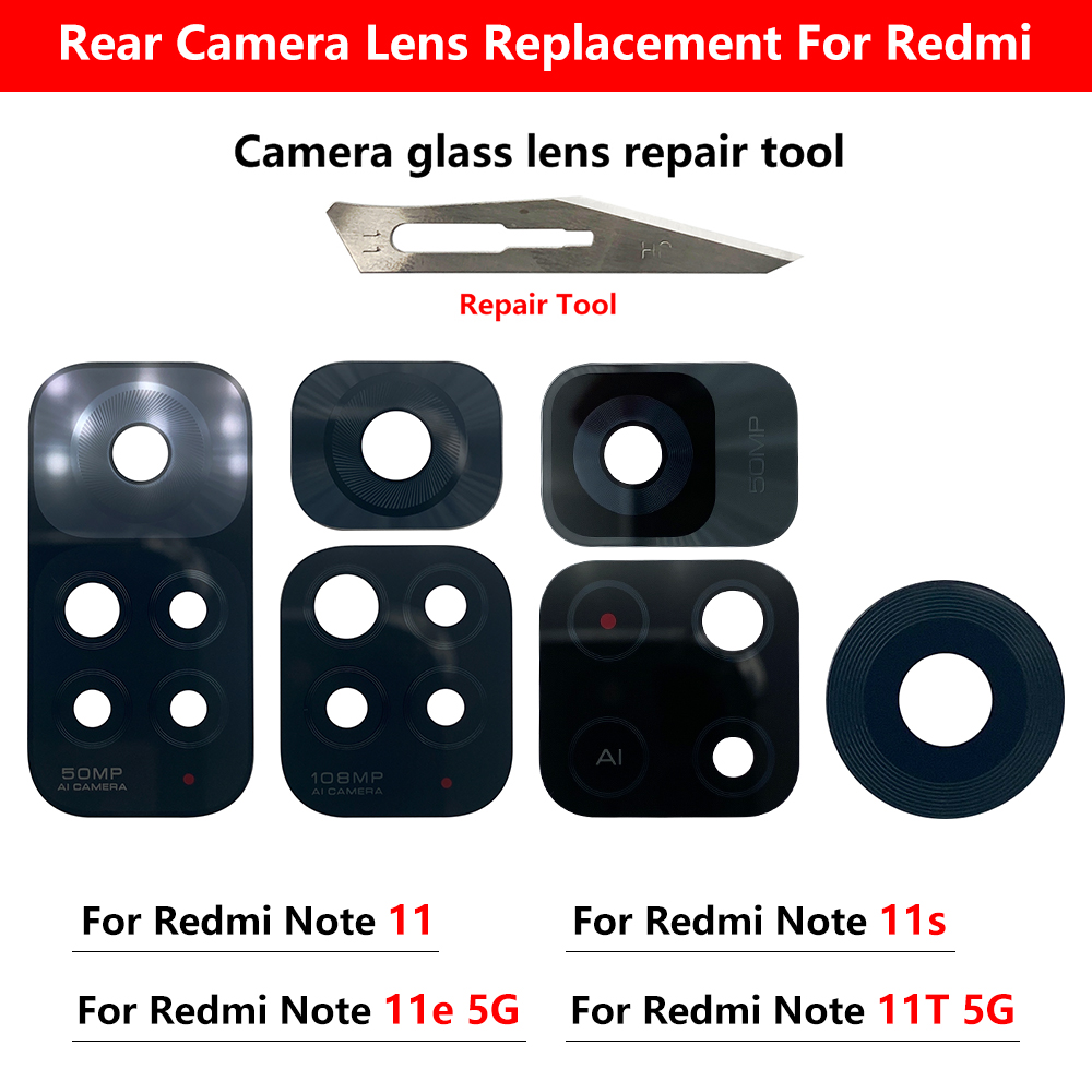 2PCS，NEW Back Rear Camera Glas - Photography Kit Xiaomi review and price
