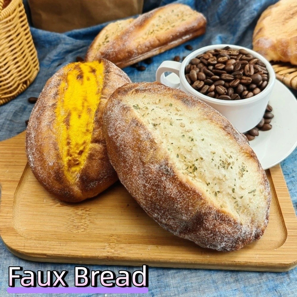 Durable Soft PU Faux Bread Rea - Photography Interest review and price