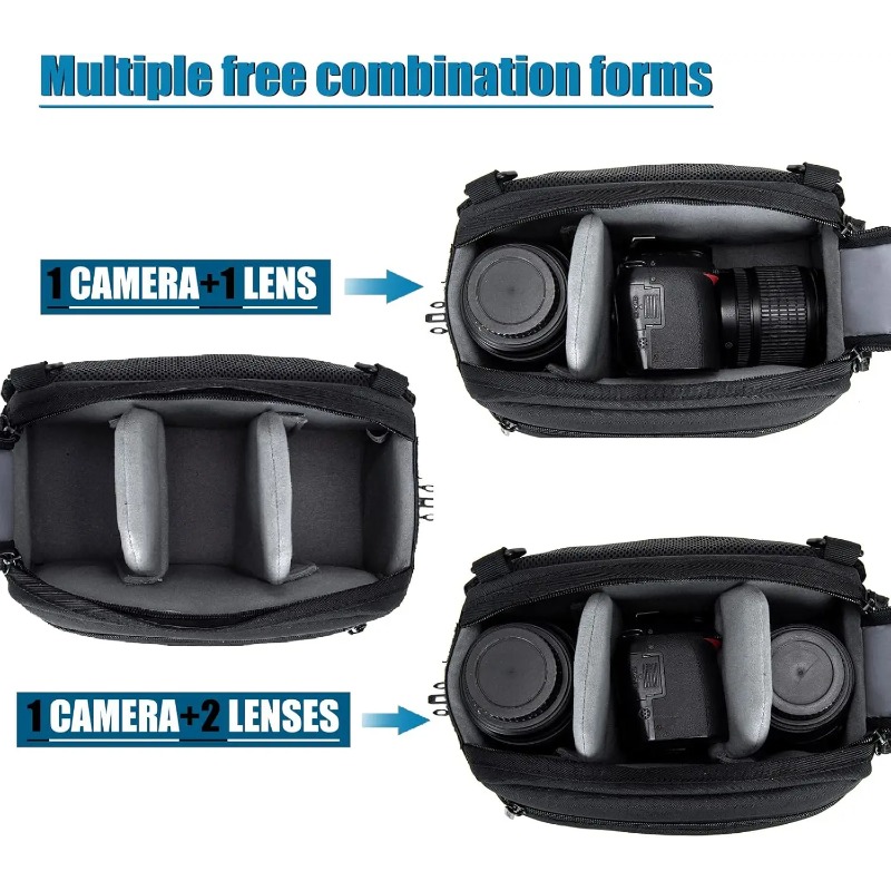 Waterproof One-Shoulder Sling  - Camera Bag Waterproof review and price
