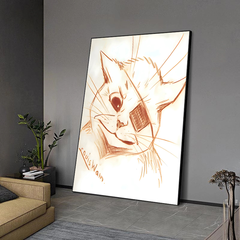 Louis Wain Illustration Exhibi - Photography Art review and price